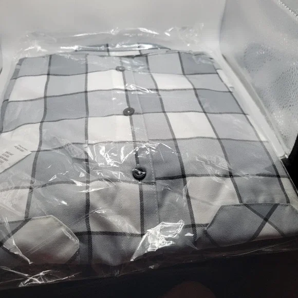 Dixxon "Madden" Men's Size‎ L Long Sleeve Flannel Shirt with Buttons NWT NIB